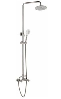 Душевая стойка Haiba HB24808 сталь